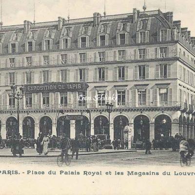 Inconnu - 5224 - Place du Palais Royal et les Magasins du Louvre