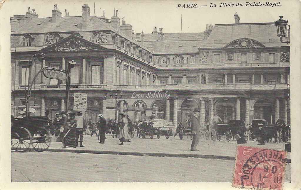 Inconnu - La Place du Palais-Royal