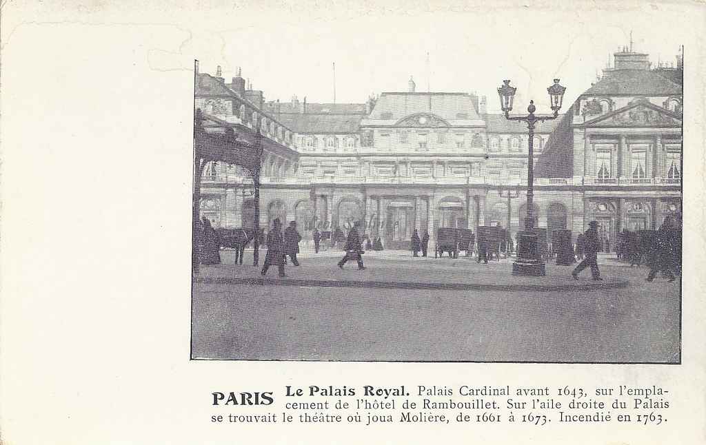 Inconnu - Le Palais Royal, Palais Cardinal avant 1643...