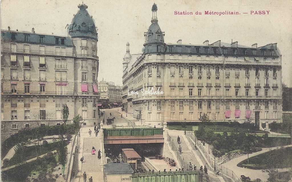 Inconnu - Passy - Station du Métropolitain