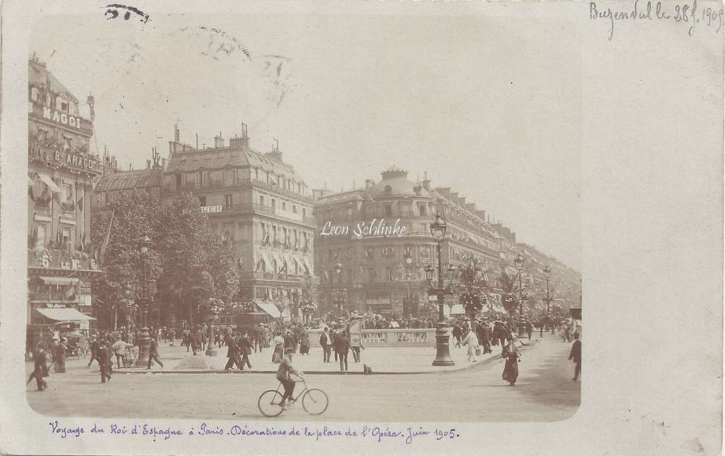 J.Jougla - Visite du Roi d'Espagne - Juin 1905