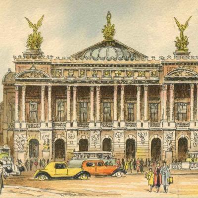 J - L'Opéra et le Métro