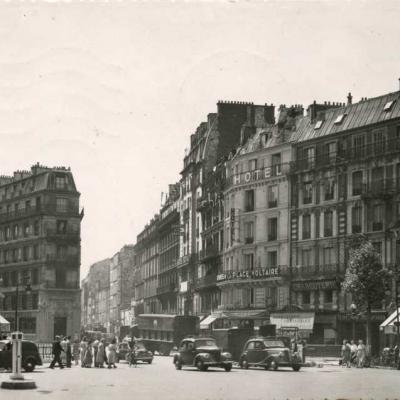 Jan 200 - Paris - Place Voltaire, Bd Voltaire et Rue Richard-Lenoir