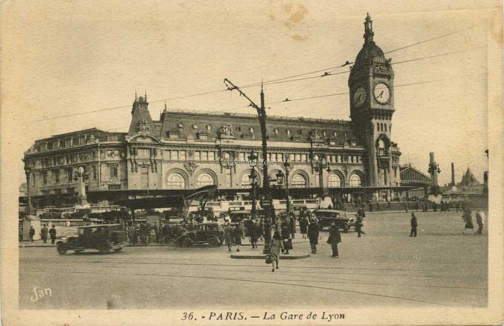 Jan 36 - La Gare de Lyon