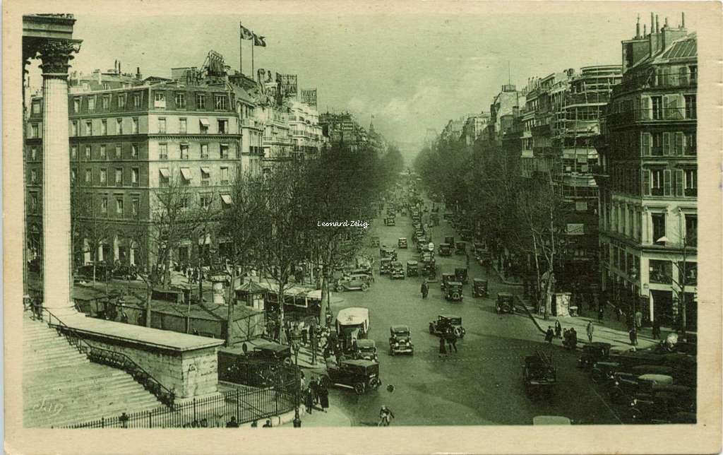 Jan 63 - Paris - Le Boulevard de la Madeleine