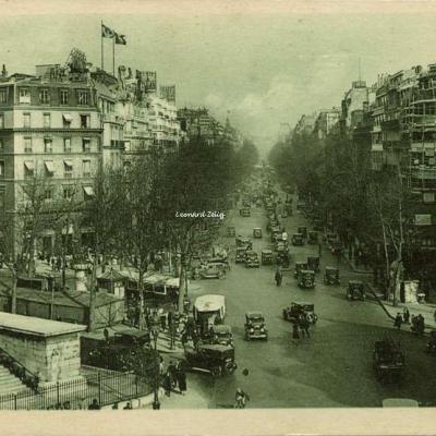 Jan 63 - Paris - Le Boulevard de la Madeleine