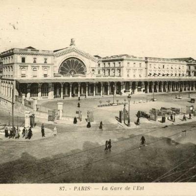 Jan 87 - La Gare de l'Est