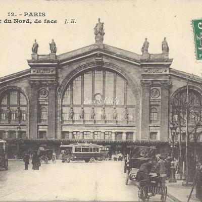 JH 12 - Gare du Nord, de face