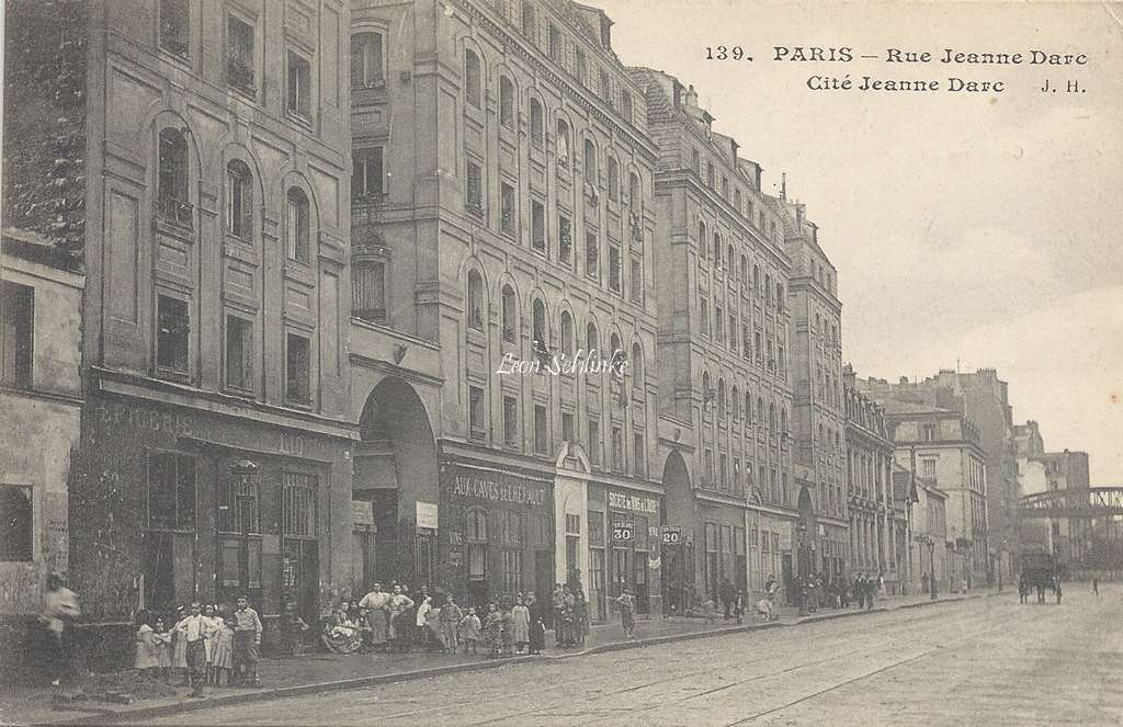 JH 139 - Rue Jeanne d'Arc, Cité Jeanne d'Arc