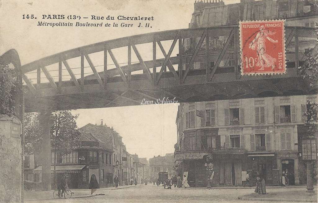 JH 145 - Rue du Chevaleret Metropolitain Bd de la Gare