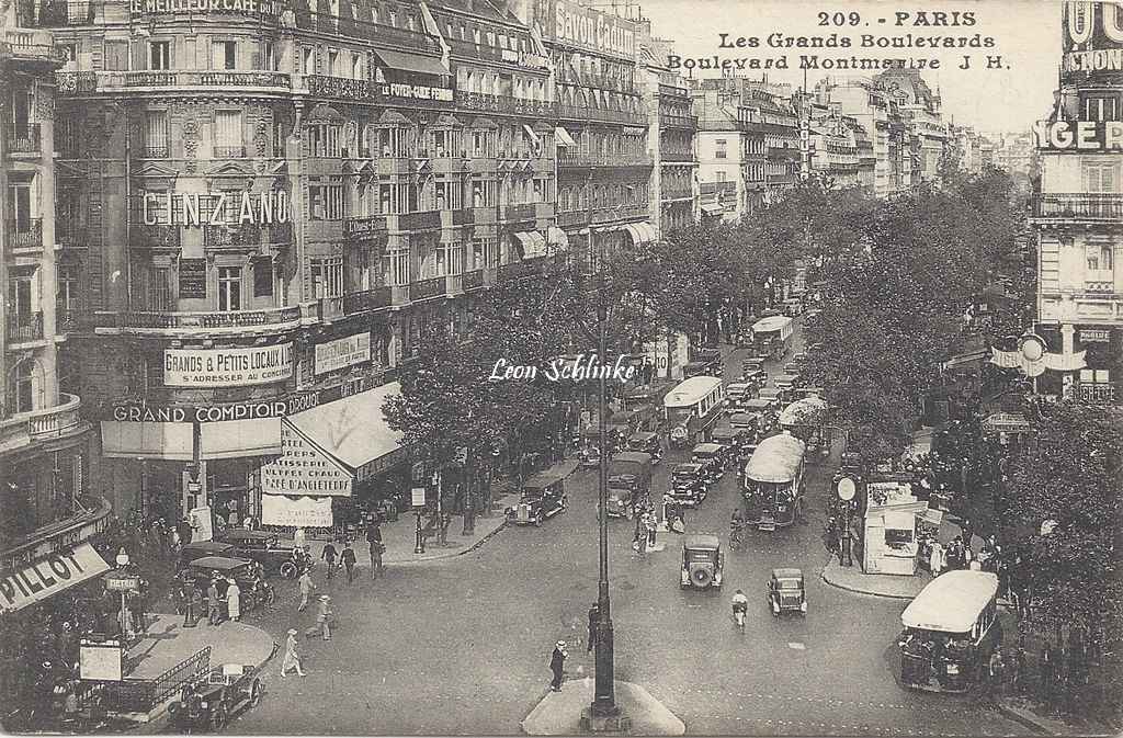 JH 209 - Les Grands Boulevards - Boulevard Montmartre