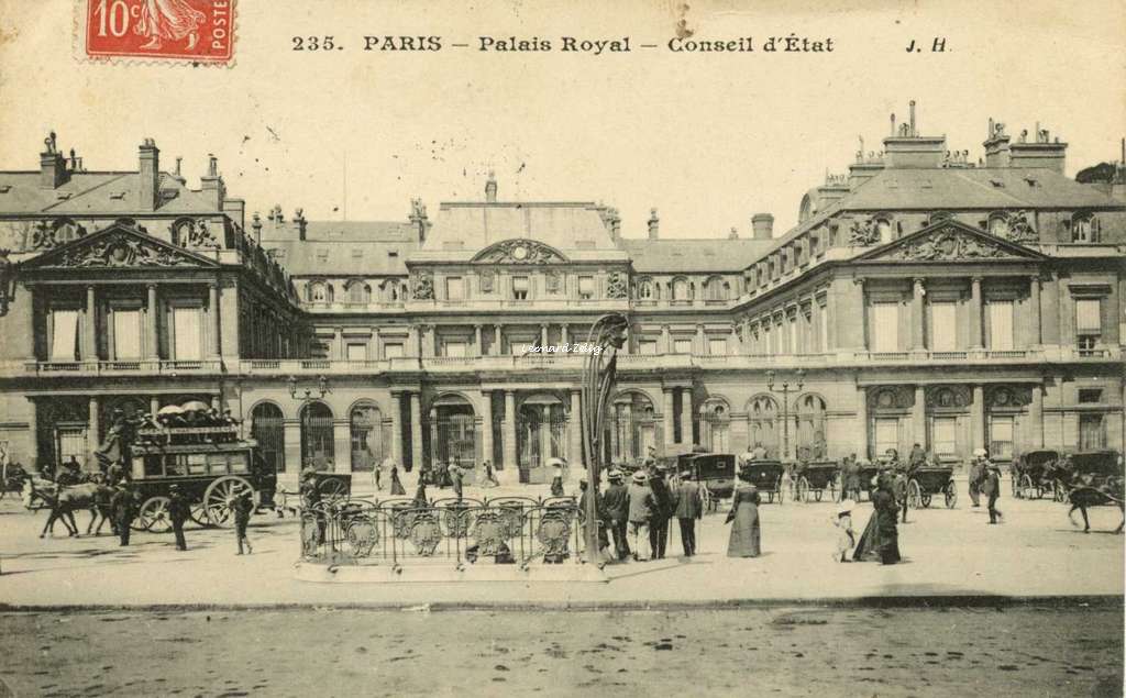 JH 235 - PARIS - Palais Royal - Conseil d'Etat