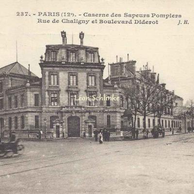 JH 237 - Caserne des Saoeurs-Pompiers Rue de Chaligny et Bd Diderot