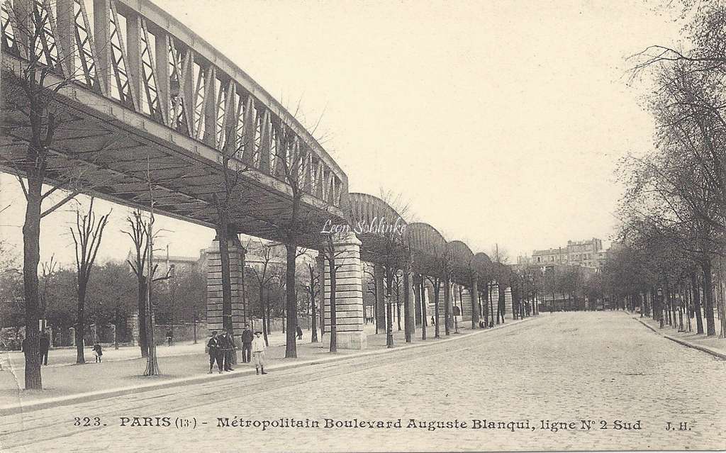 JH 323 - Metropolitain Bloulevard Auguste Blanqui