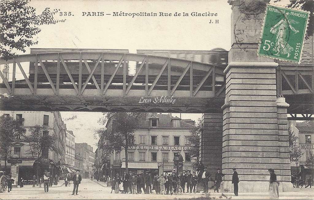JH 335 - Metropolitain Rue de la Glacière