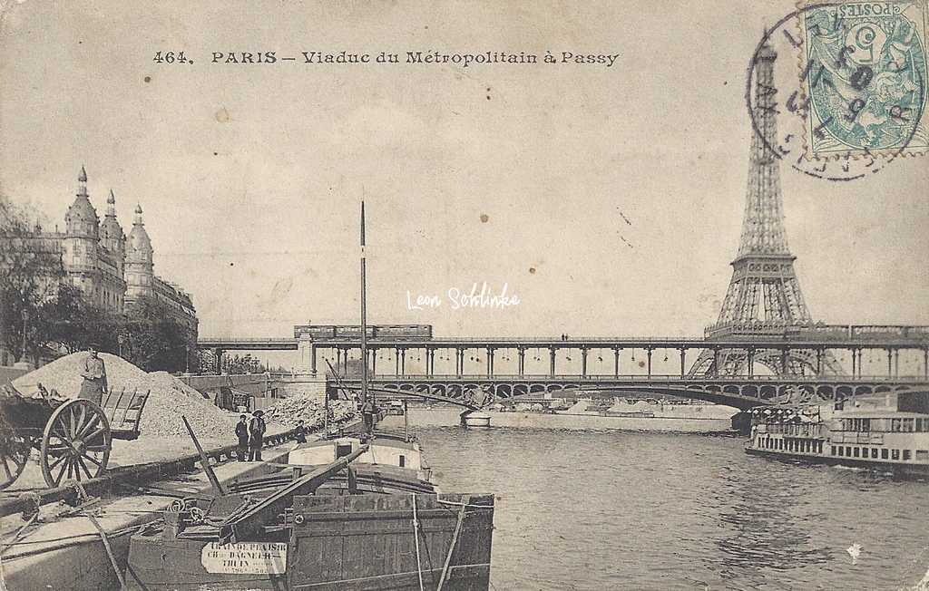 JH 464 - Viaduc du Métropolitain à Passy