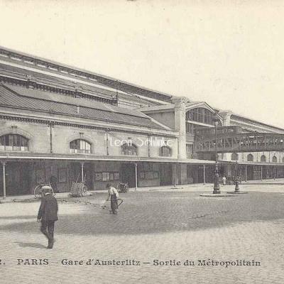 JH 492 - Gare d'Austerlitz - Sortie du Métropolitain