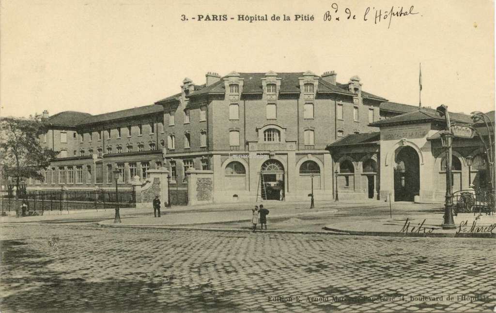 Arnold E. édit 3 - PARIS - Hôpital de la Pitié