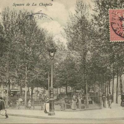 JH 72 - PARIS - Square de La Chapelle