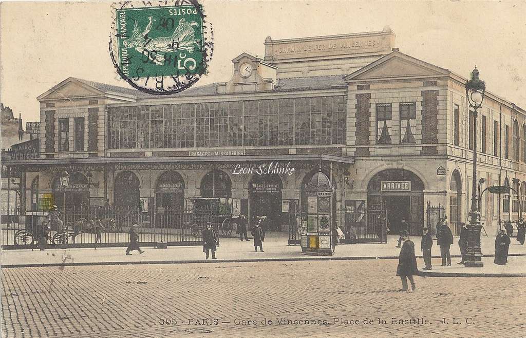 JLC 395 - Gare de Vincennes, Place de la Bastille