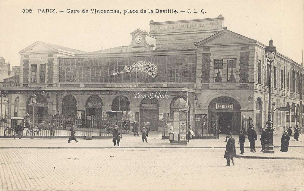JLC 395 -  Gare de Vincennes, Place de la Bastille