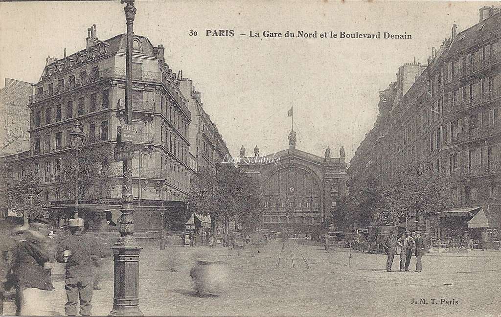JMT 30 - La Gare du Nord et le Boulevard Denain