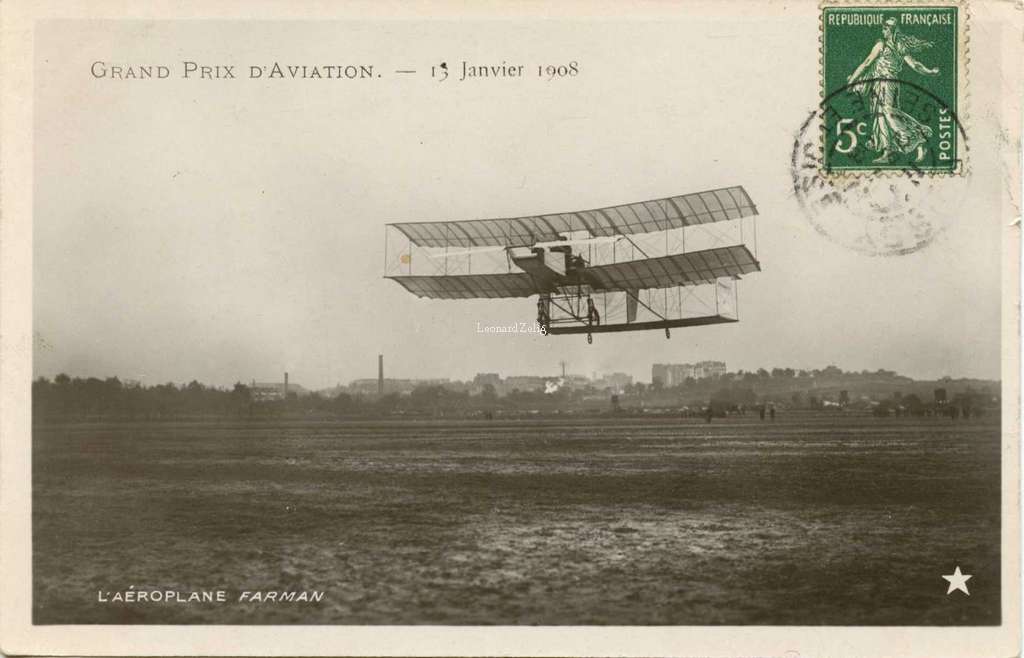 L'Aéroplane Farman, Grand Prix d'Aviation 1908