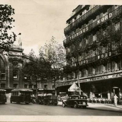 L'Aigle 199 - PARIS (10°) La gare du Nord et l'hôtel Terminus-Nord