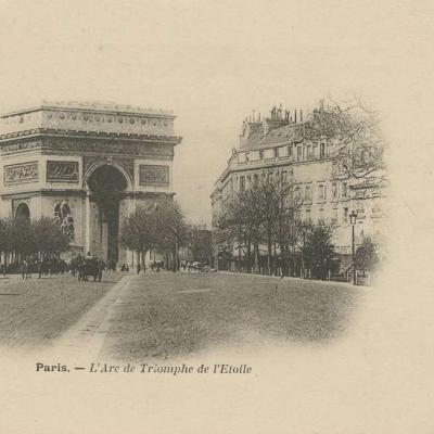 L' Arc de Triomphe de l' Etoile (vue 1)