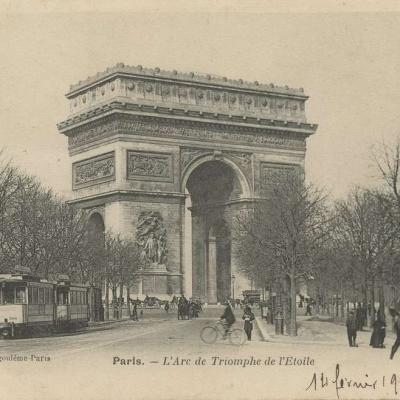 L' Arc de Triomphe de l' Etoile (vue 2)