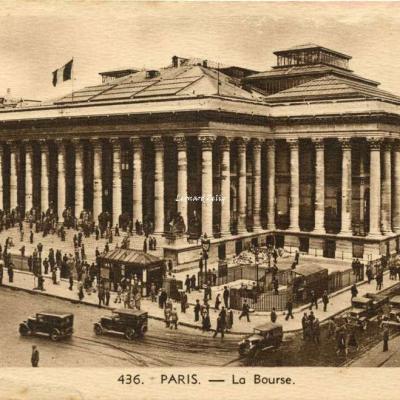 L. BOISSON 436 - PARIS - La Bourse