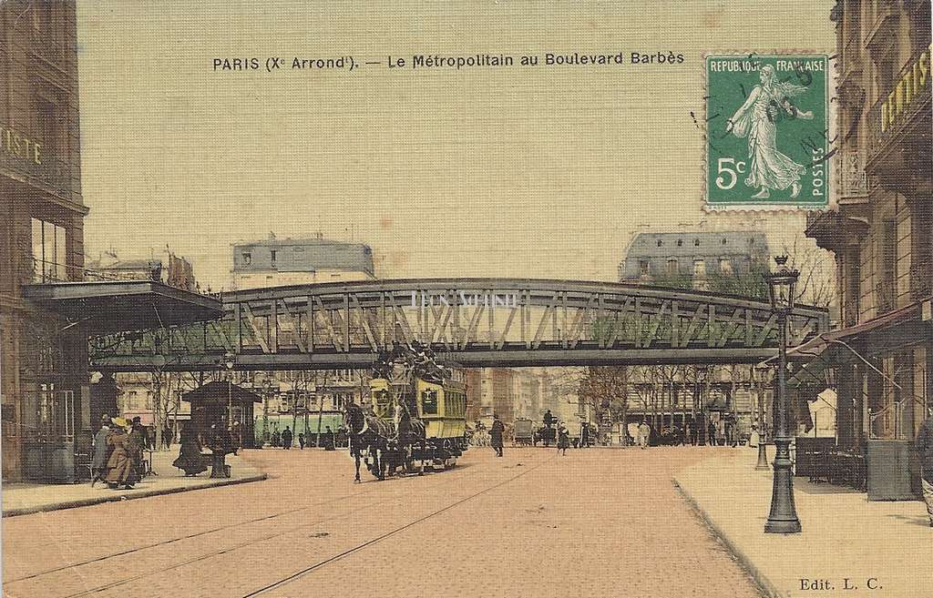 L.C. - Le Métropolitain au Boulevard Barbès