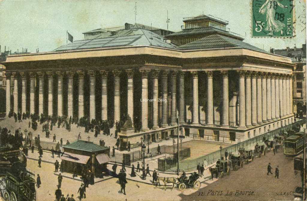 L.V. & Cie 921 - Paris - La Bourse