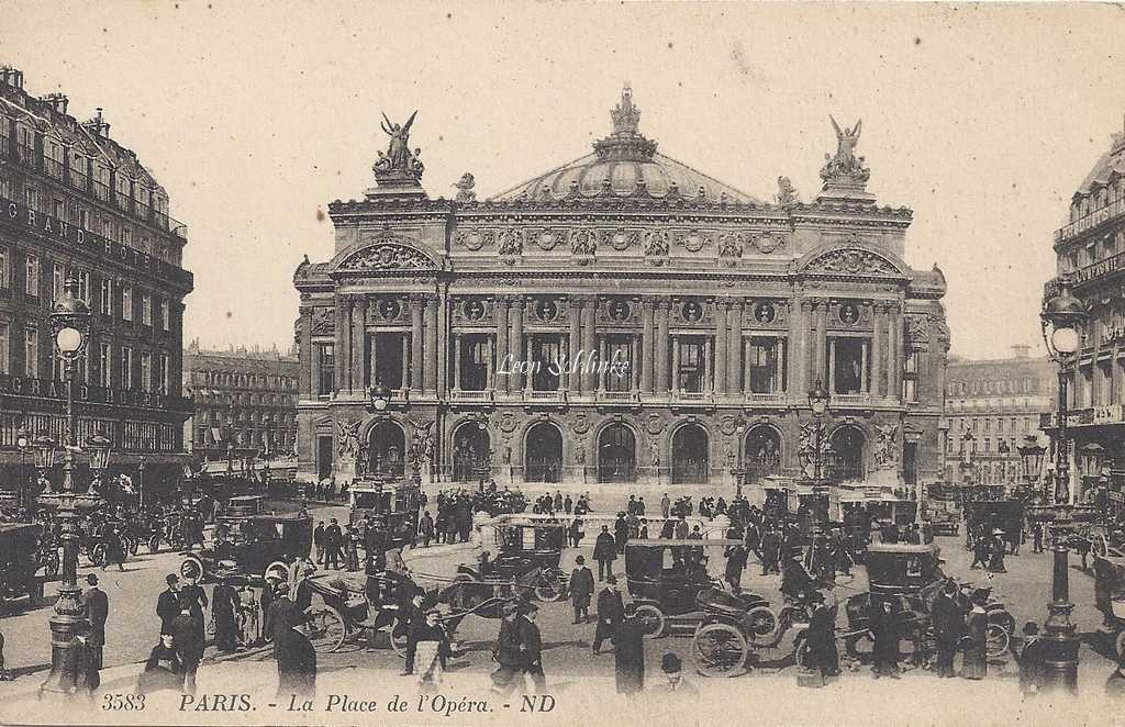 ND 3583 - La Place de l'Opéra