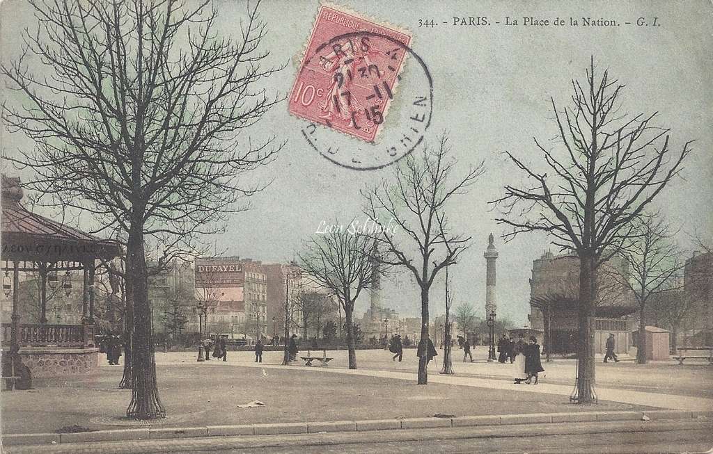 GI 344 - La Place de la Nation