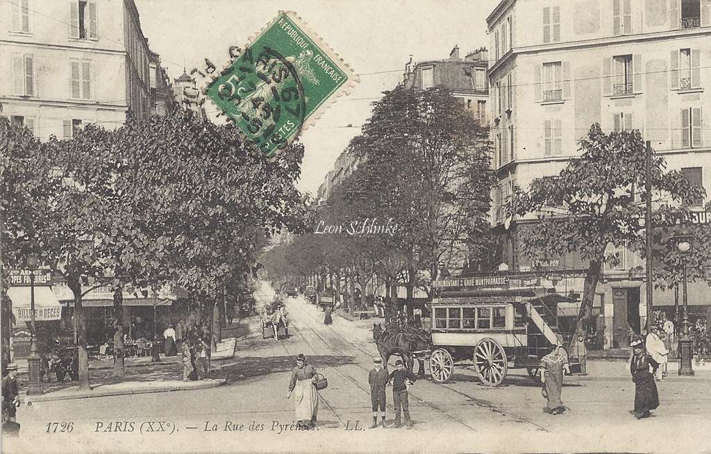 LL 1726 - La Rue des Pyrénées