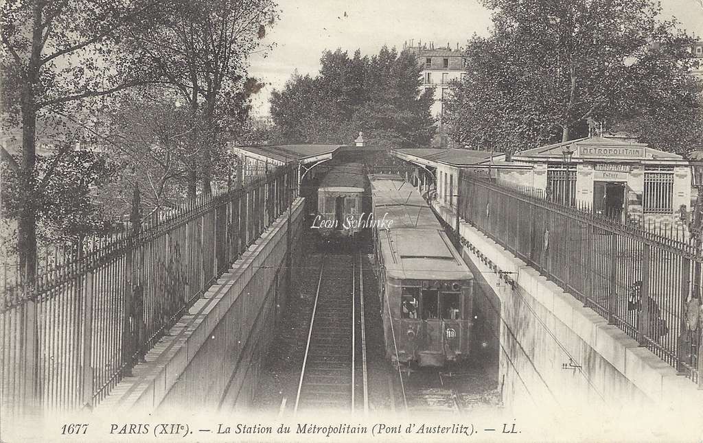 LL 1677 - La Station du Metro (Pont d'Austerlitz