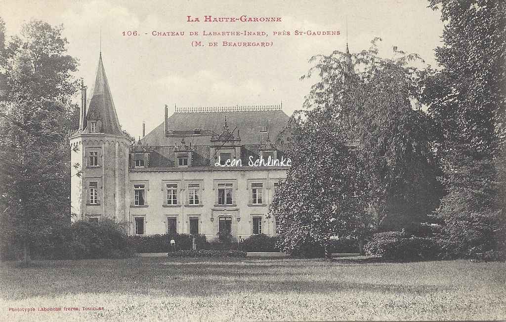 Labarthe-Inard - Le Château de M. de Beauregard (Labouche 106)