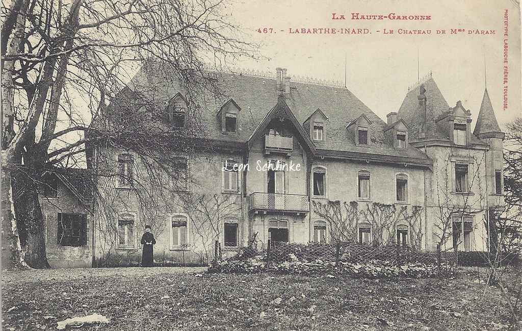 Labarthe-Inard - Le Château de Mme d'Aram (Labouche 467)