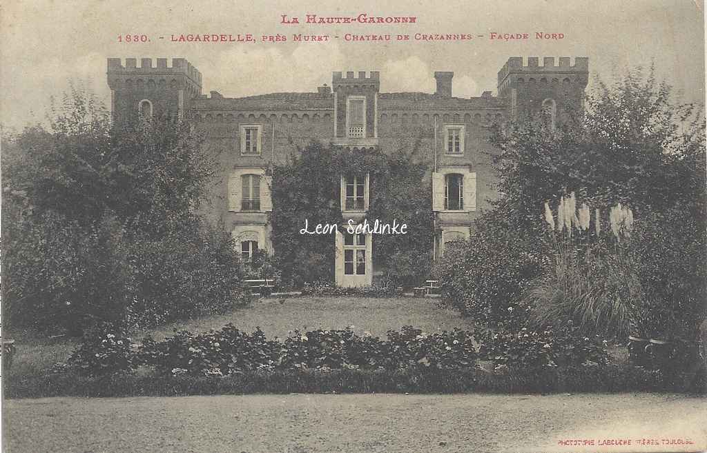 Lagardelle - Château de Crazannes (Labouche 1830)