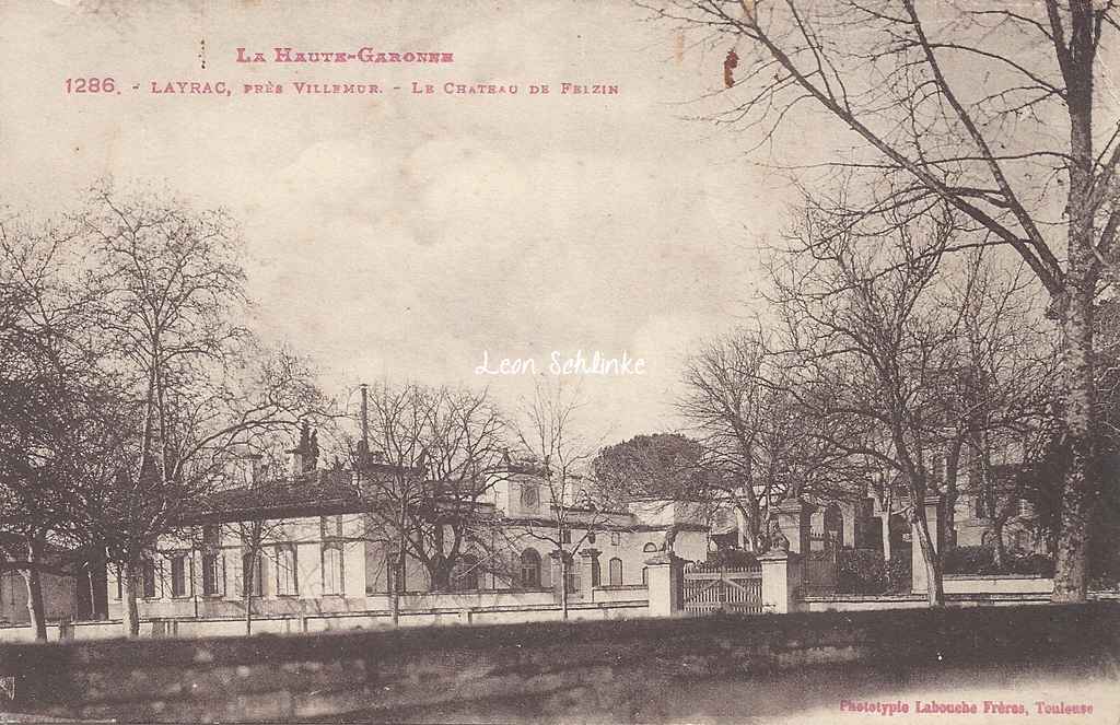 Layrac - Château de Feyzin (Labouche 1286)