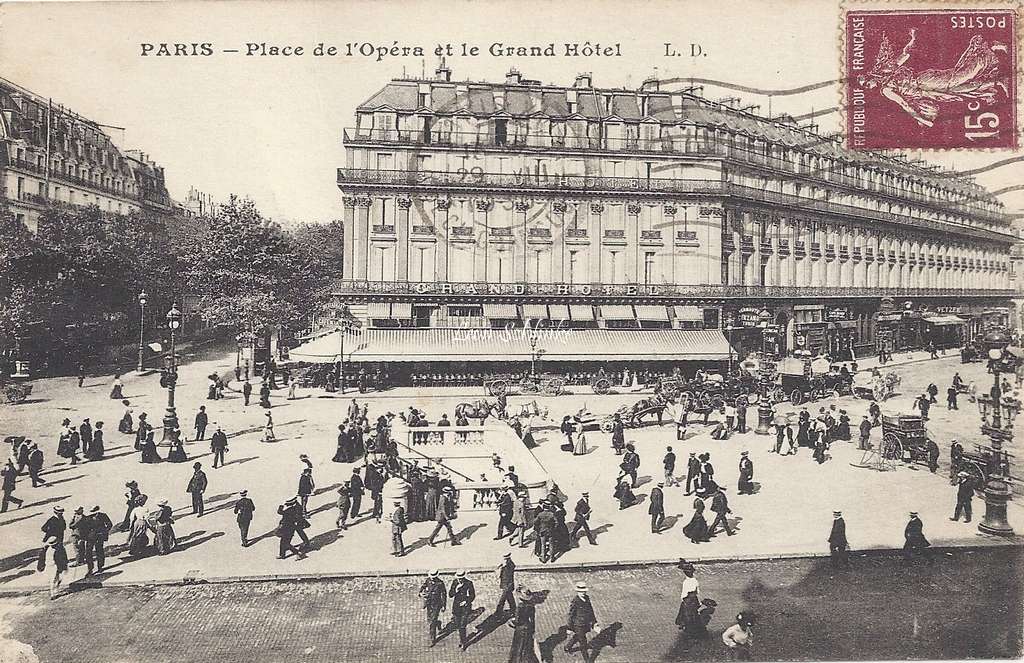 LD - Place de l'Opéra et Grand Hotel
