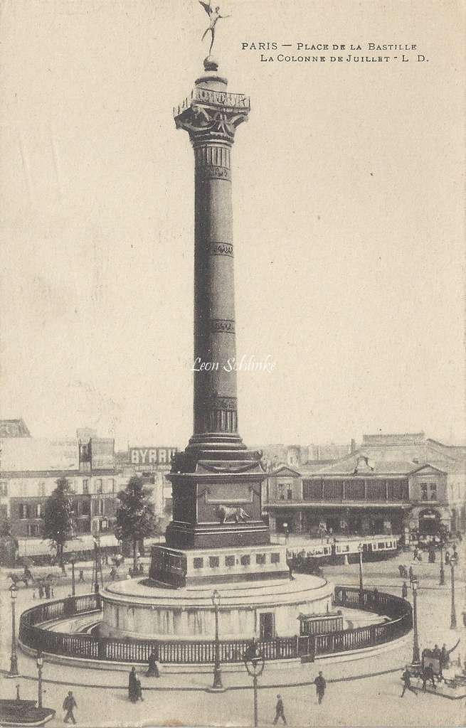 LD - Place de la Bastille - La Colonne de Juillet