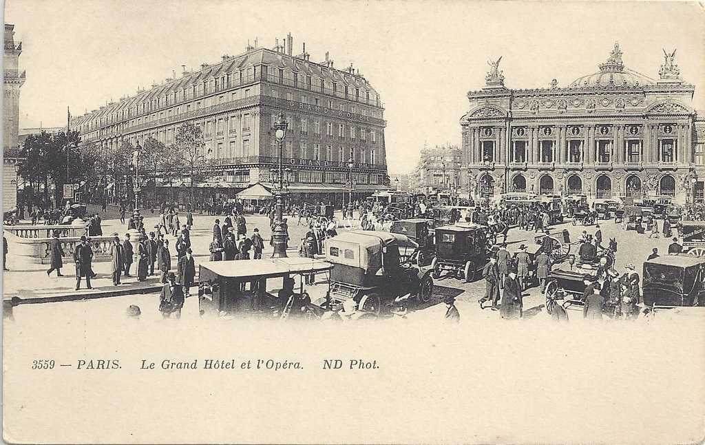 ND 3559 - Le Grand Hotel et l'Opéra