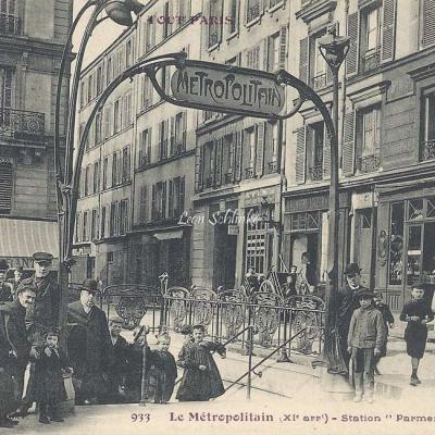 TOUT PARIS 933 - Le Metropolitain - Station Parmentier