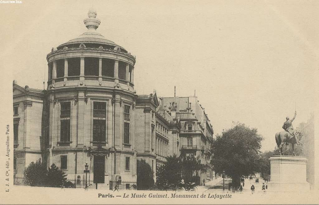 Le Musée Guimet - Monument de Lafayette