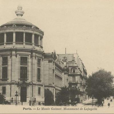 Le Musée Guimet - Monument de Lafayette