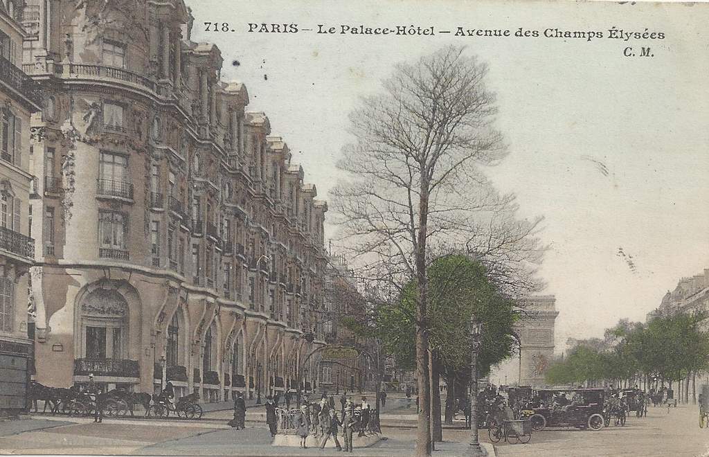 CM 718 - Le Palace Hotel Avenue des Champs Élysées