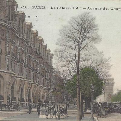 CM 718 - Le Palace Hotel Avenue des Champs Élysées