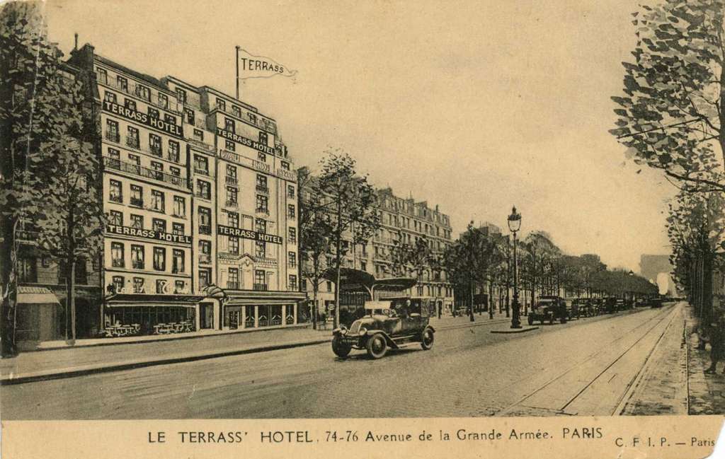 C.F.I.P. - Paris - Le Terrass' Hotel. 74-76 Avenue de la Grande-Armée